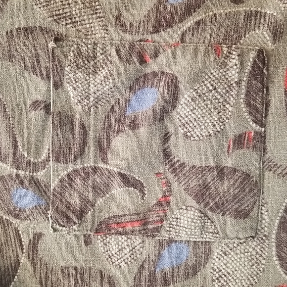 VTG Le Tigre paisley shirt - Picture 6 of 9